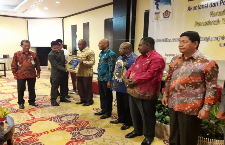 Raih WTP, Pemprov Papua dan 8 Kabupaten Dapat Penghargaan dari Menteri Keuangan